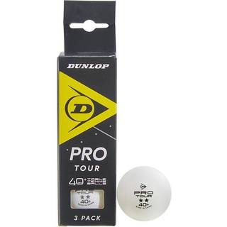 Dunlop Pro Tour 40+  3-pak Bordtennisbolde
