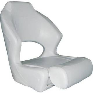 ESM Deluxe sport flip up sæde H52, hvid