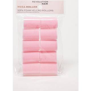 Revolution Haircare Mega Pink Velcro Heatless Rollers