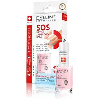 Eveline Cosmetics Nail Therapy SOS Multivitamin balsam Med kalk 12 ml - 12 ml