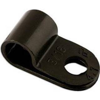 Connect Kabelklemmer, sorte, 100 stk. 9 mm, 100 st