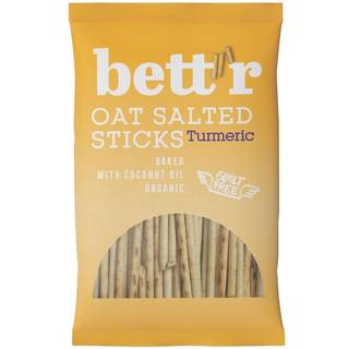 BETT´R Havresnacks m Gurkemejerod Ø (50 g)