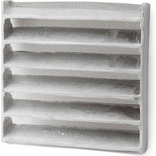 Habo 117 Ventilrist aluminium, 150x150 mm