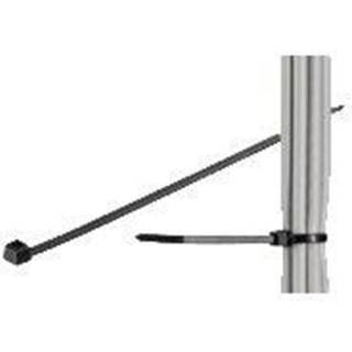 MICROCONNECT Cable tie 100pcs Black, 280mm