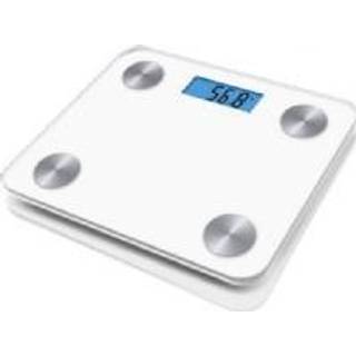 Platinet BMI Personvægt med Bluetooth - max 180kg - Hvid