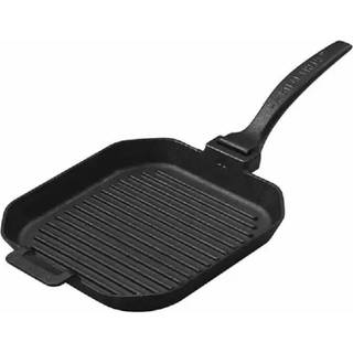 Støbejerns grillpande 26x26 cm