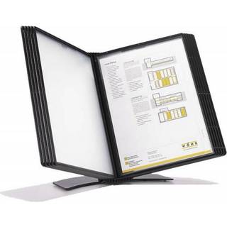 Easymount registersystem A5 til 5 lommer sort