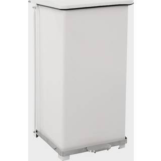 Industri Pedalspand - 90 Liter - Hvid