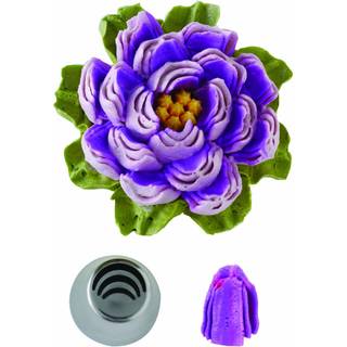 Russian Piping Nozzle - Triple Smooth Petal No. 7, Blomstertylle
