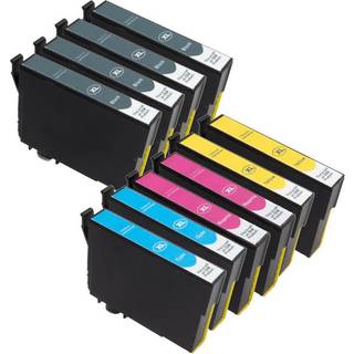 Kompatible blækpatroner Epson 407 XL - C13T07U140, 10 stk. rabatpakke 339 ml