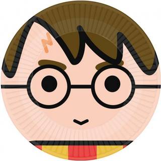 Harry Potter paptallerkner, 23 cm