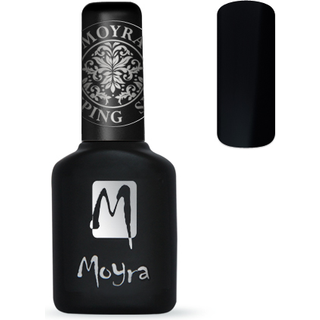 Sort Foil Polish til Stamping, Moyra