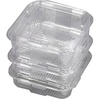 Plastbakke m/hængslet låg v496 175x168x50mm 750ml 300stk/ka
