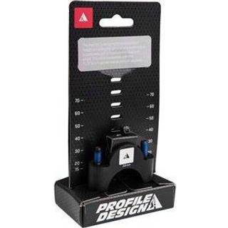 Profildesign Aerobar Bracket Riser Kit Black Black 50mm