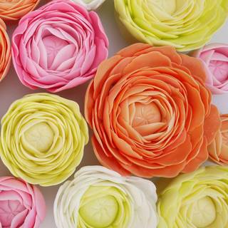 The Easiest Ranunculus Ever Cutter/ Ranunkel Udstikker sæt/2 – FMM