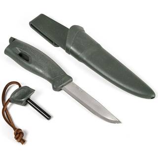 Swedish FireKnife 2in1, sage green