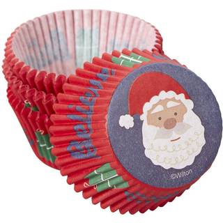 Santa Claus Muffins Forme, 75stk - Wilton