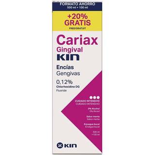 Klorhexedin Mundskyl 0,12 % KIN Cariax Gingival 600 ml.