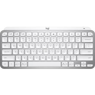 Logitech MX Keys Mini For Mac Wireless Keyboard - Pale Grey - Tastatur - Nordisk - Grå