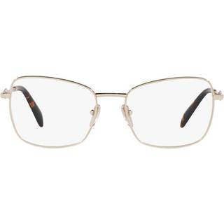 Prada PR 53ZV ZVN1O1 54 Briller Kvinder Guld - Pale Gold - 54mm