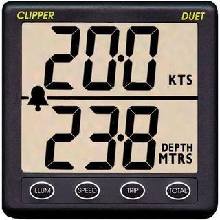Log &amp; ekkolod NASA Marine Instruments Clipper Duet System, 12V + transducer