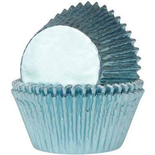 House of Marie - Baby Blue Folie Mini Muffinsforme, 36 stk.