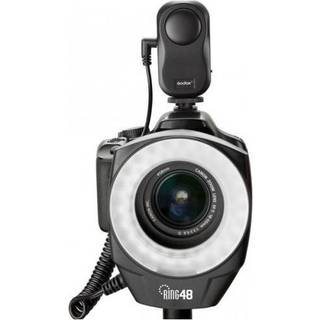 Ringblixt 48 LED Macro