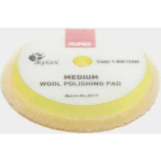 Rupes DA Medium Yellow Wool Polishing Pad