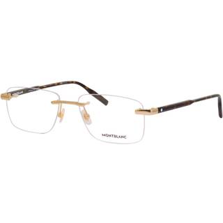 Montblanc MB0088O 003 56 Briller Mænd Guld - Gold - 56mm