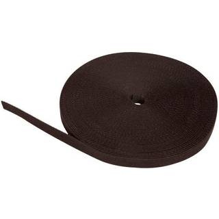 VELCRO BÅND 20MM SORT (20M)