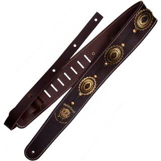Richter Motörhead Concho Strap Guitarremmen Brown/ Old Gold