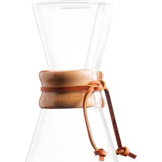 Chemex Trækrave med Lædersnor for 3 koppers kaffebrygger CMH-1