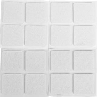 Home>it Filtpuder firkantet 25x25 mm - 16 stk