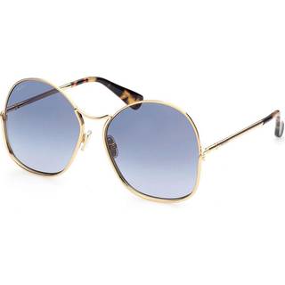 Max Mara MM0005 30W 60 Solbriller Kvinder Guld - Shiny Gold - 60mm
