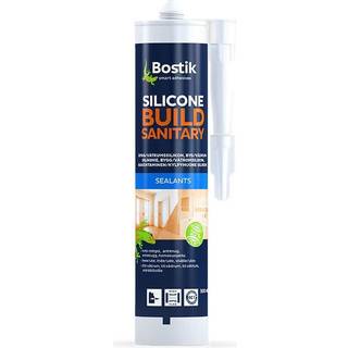 Bostik Silikone Byg & Sanitet, vådrumssilikone - 300ml - Mellemgrå (NCS S3500-N)