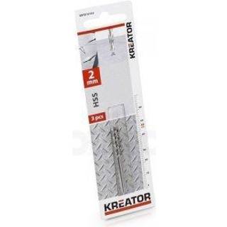 HSS metalbor 2,0 mm - 3 stk.