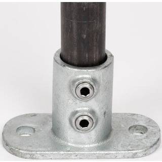 Clarrods Clamps CL132 bund- og rækværksflange, Ø33,7 mm