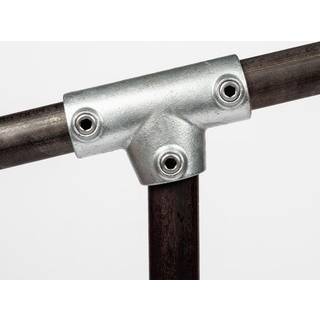 Clarrods Clamps CL204 justerbart T-stykke, 4-10°, Ø48,3 mm
