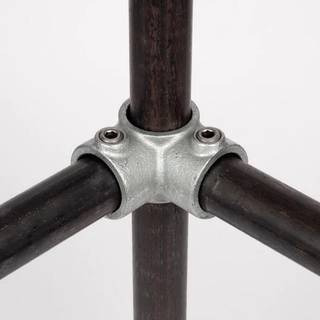 Clarrods Clamps CL116 3-vejs hjørne 90°, Ø60,3 mm
