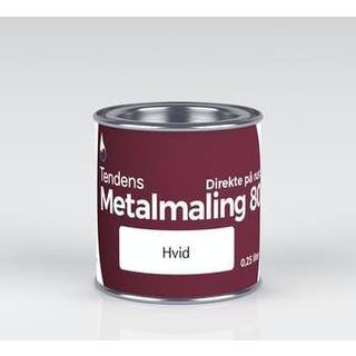 Tendens metalmaling 80 blank 0.25 liter