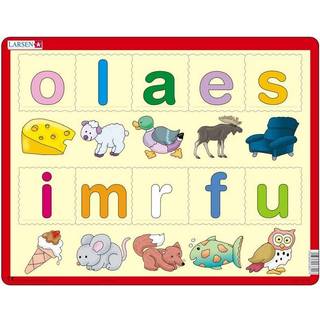 Lær bogstaverne – Puslespil fra Larsen