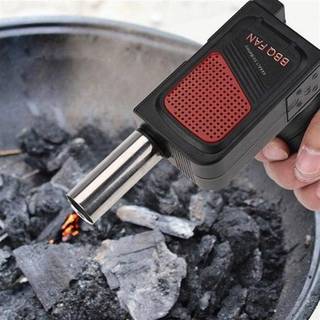 Grillventilator til hurtigere glød med batteridrift