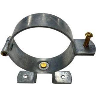 Hængselstift 80 mm til træ. Vendbar med messing skrue TX20. Galvaniseret