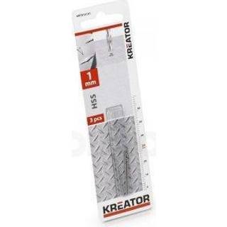 HSS metalbor 1,0 mm - 3 stk.