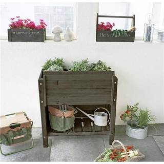 GardenLife Højbed med opbevaring
