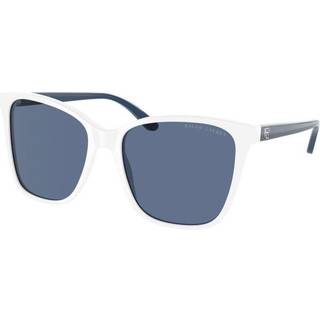 Ralph Lauren RL8201 554480 56 Solbriller Kvinder Hvid - White - 56mm