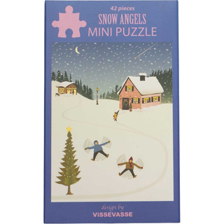 Snow Angels - Mini Puzzle fra ViSSEVASSE