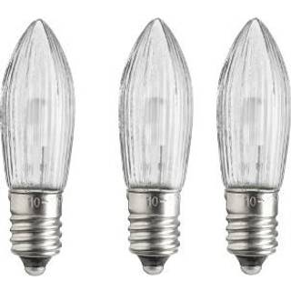 Seca Light Seca universal LED klar topppære E10 0,2W 10-55V, 3-pack SE04106125L