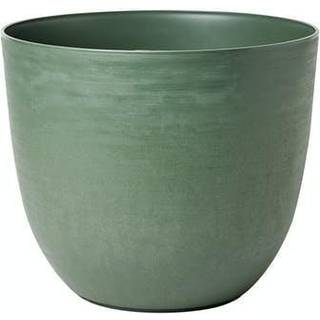 100% Genbrugsplast krukke - Grøn - OVER - Ø38 CM H32 CM