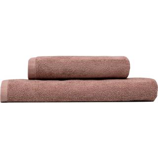 Badelagen - 100x150 cm - Dus Rosa - 100% Økologisk bomuld - Frottehåndklæde fra Høie
